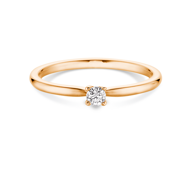 ED SOLITAIRE Brillantring 0,10 ct