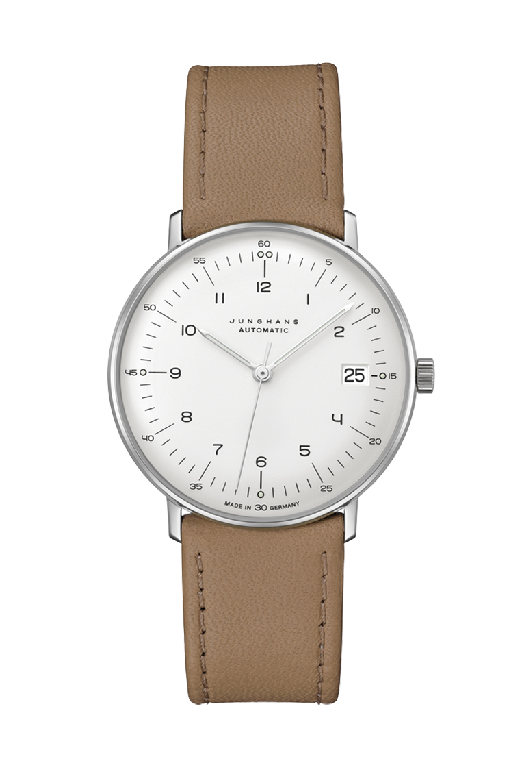 Junghans max bill kleine Automatik - Lederband