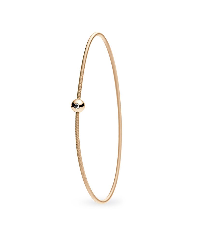 Niessing Colette Armreif 1-fach gewickelt mit Brillant Niessing Colette Armreif 1-fach gewickelt mit Brillant