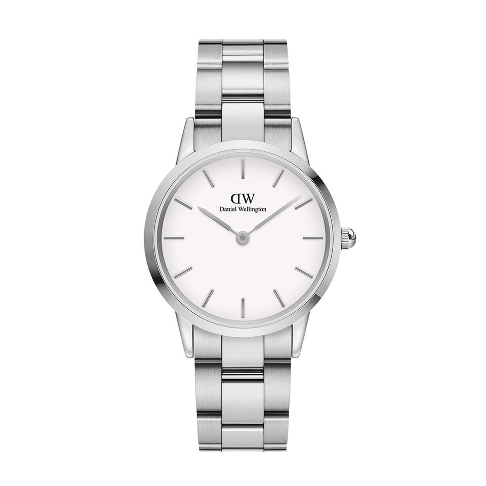 Daniel Wellington Iconic Link - silber/weiß