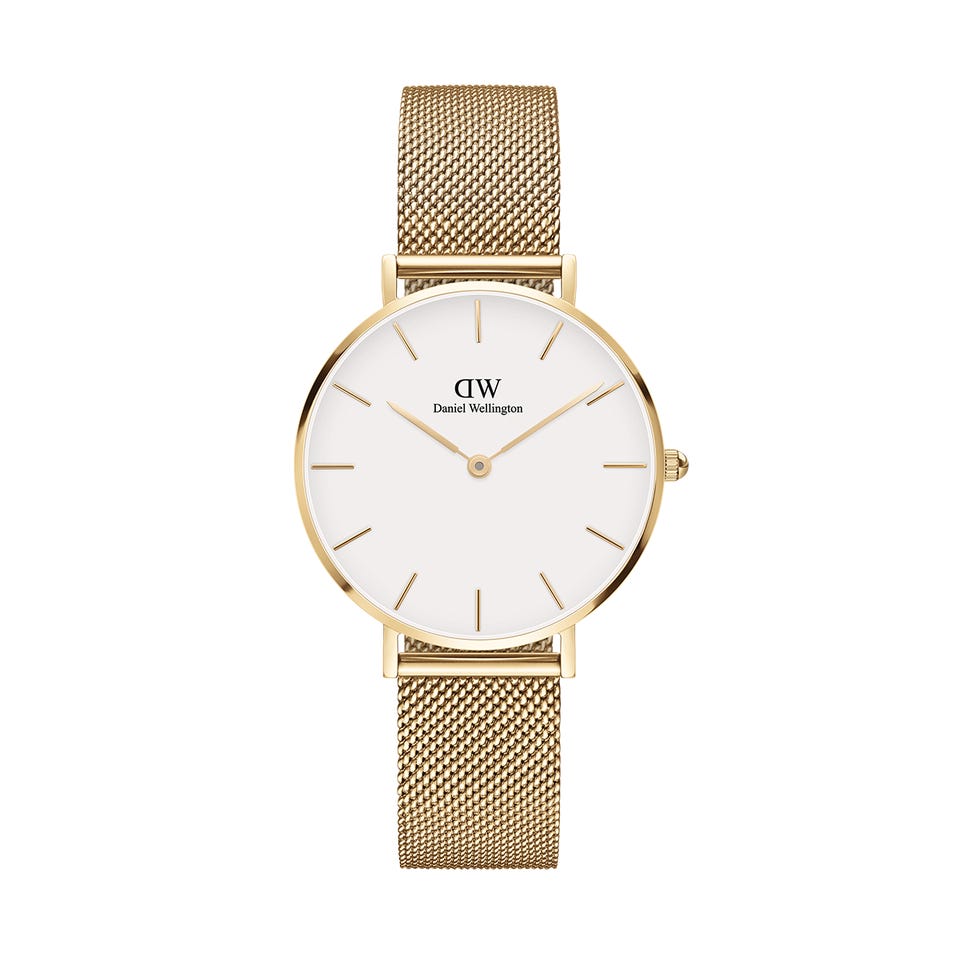 Daniel Wellington Petite Evergold - weiß