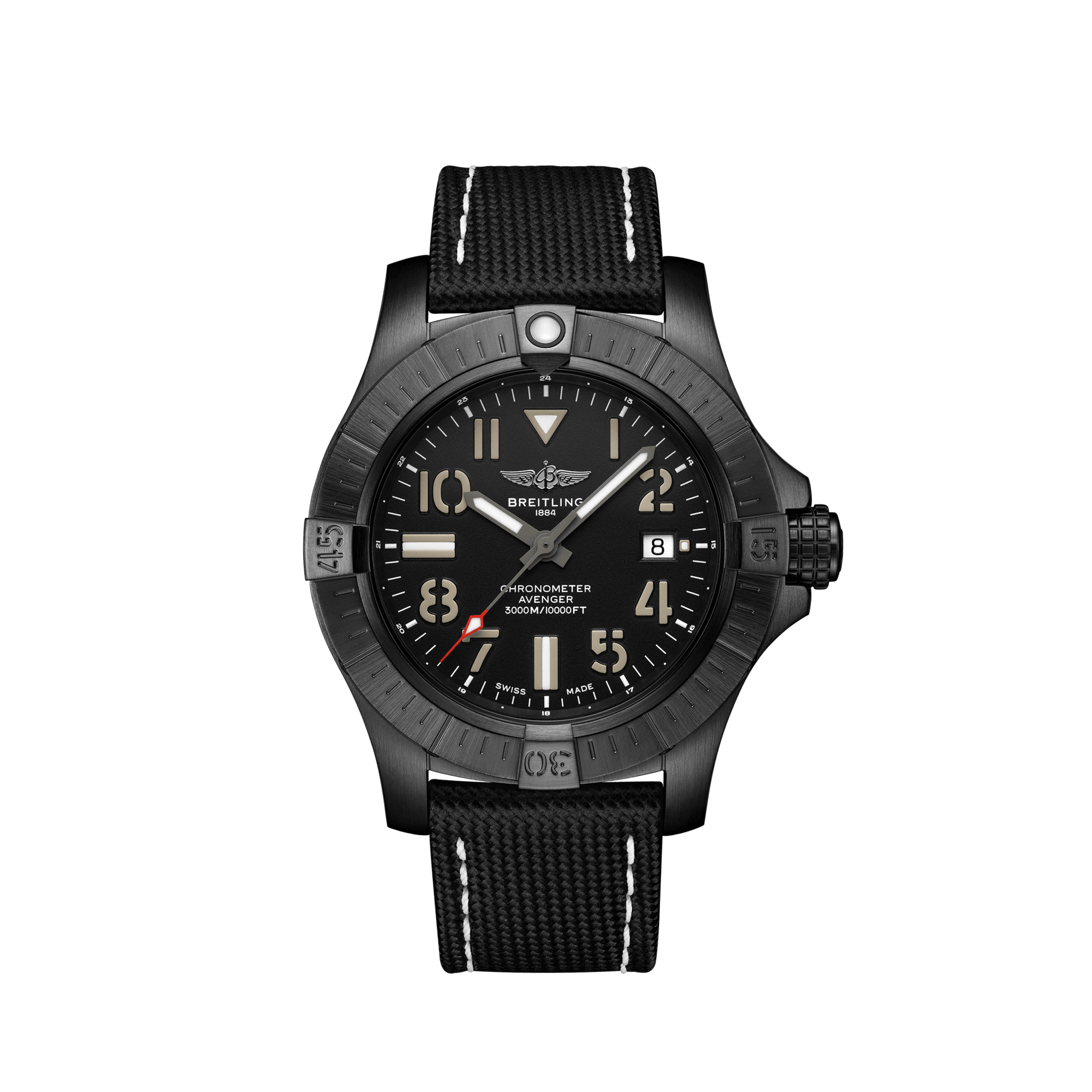 Breitling Avenger Automatic 45 Seawolf Night Mission 