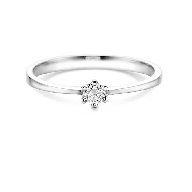 ED SOLITAIRE Brillantring 0,05 ct