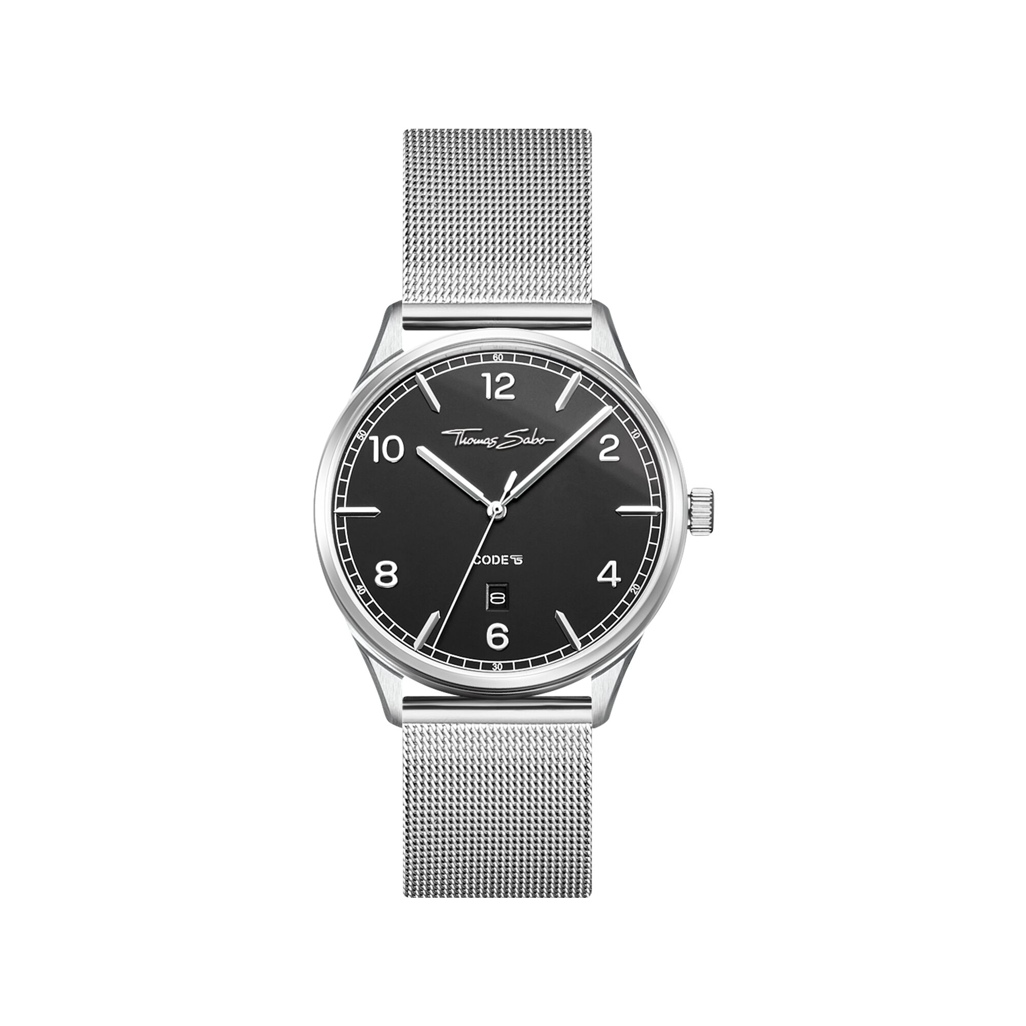 Thomas Sabo Code TS - silber/schwarz