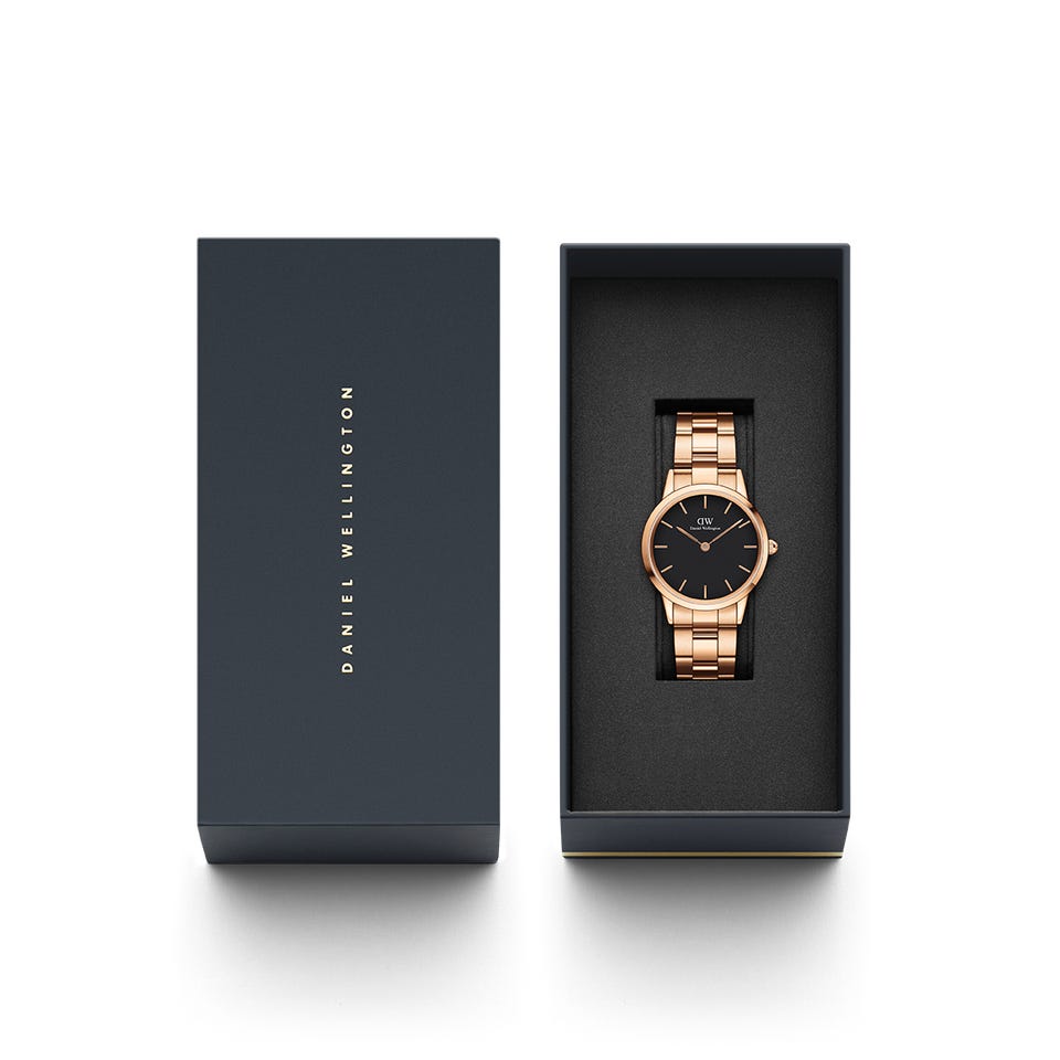 Daniel Wellington Iconic Link - gold/schwarz