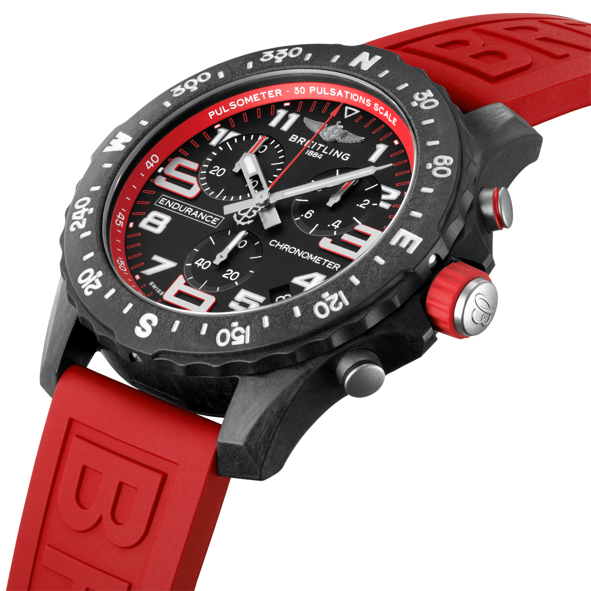 Breitling Endurance Pro Breitlight® - schwarz/rot