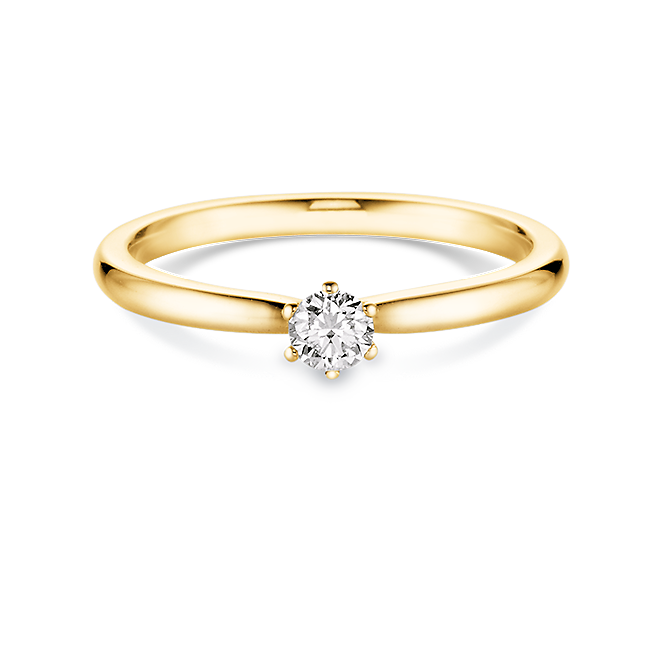 ED SOLITAIRE Brillantring 0,15 ct