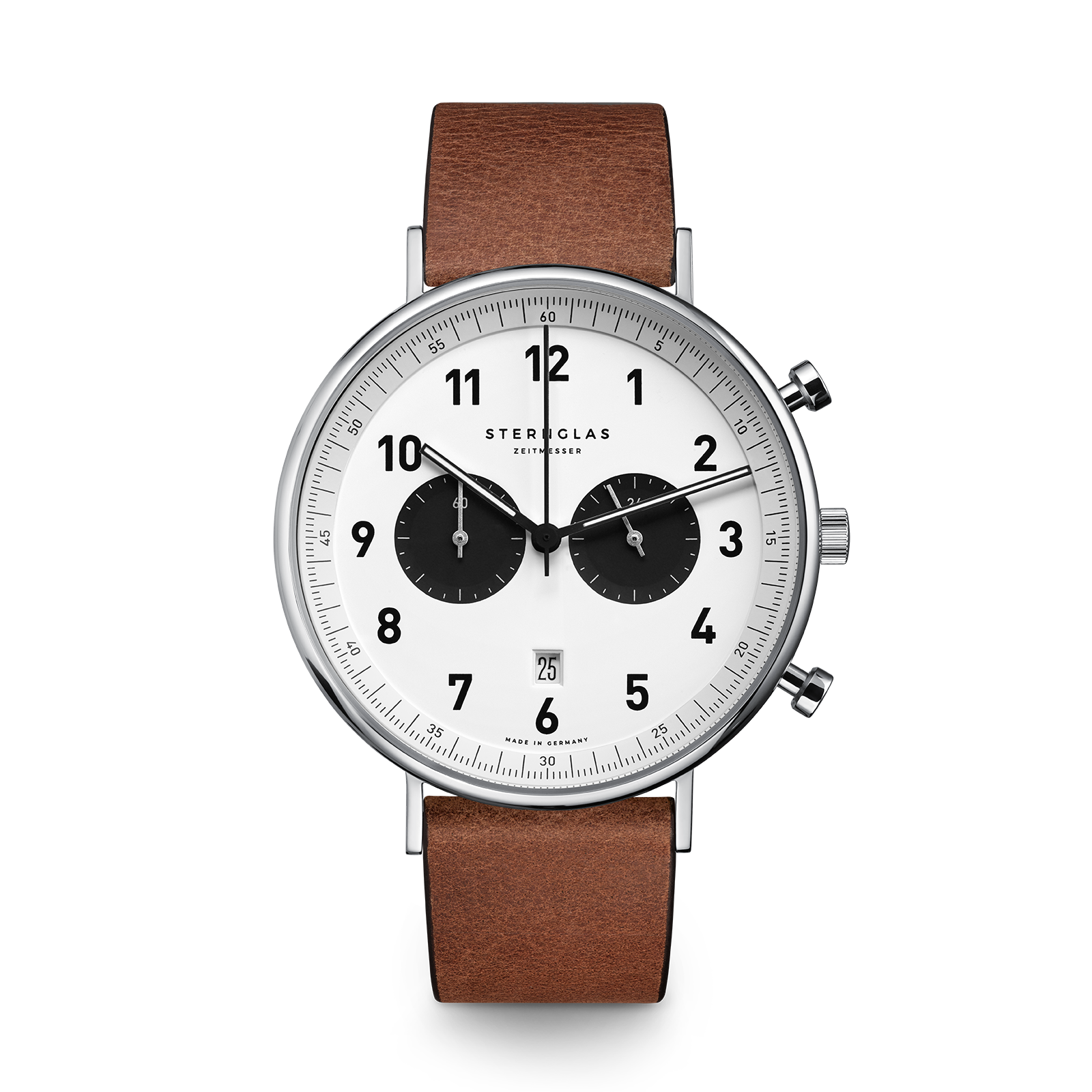 Sternglas Chrono weiß 43mm Quarz