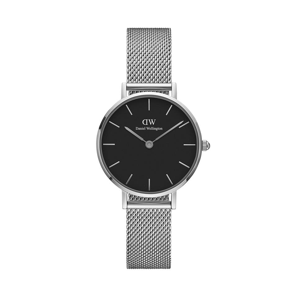 Daniel Wellington Petite Sterling  - schwarz