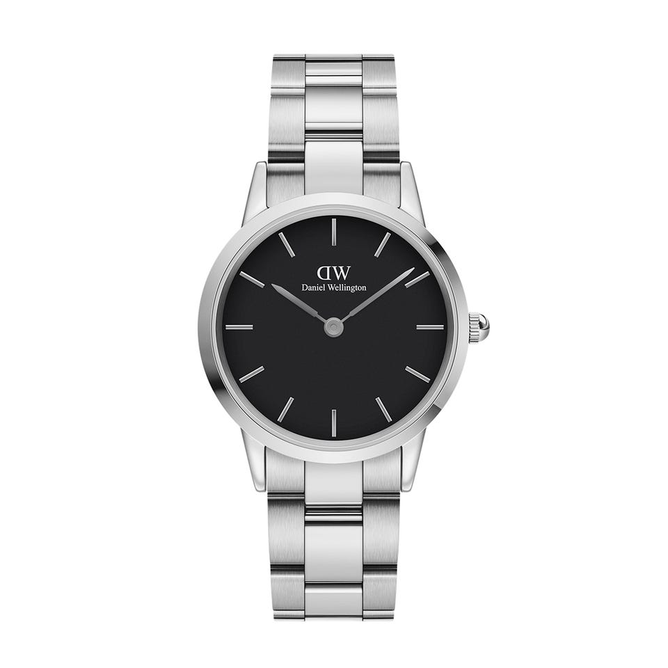 Daniel Wellington Iconic Link - silber/schwarz