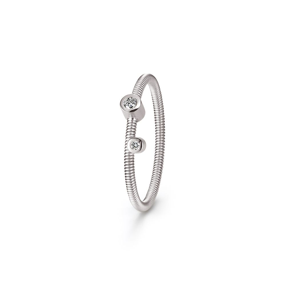 Niessing Artist Ring mit 2 Brillanten Niessing Artist Ring mit 2 Brillanten