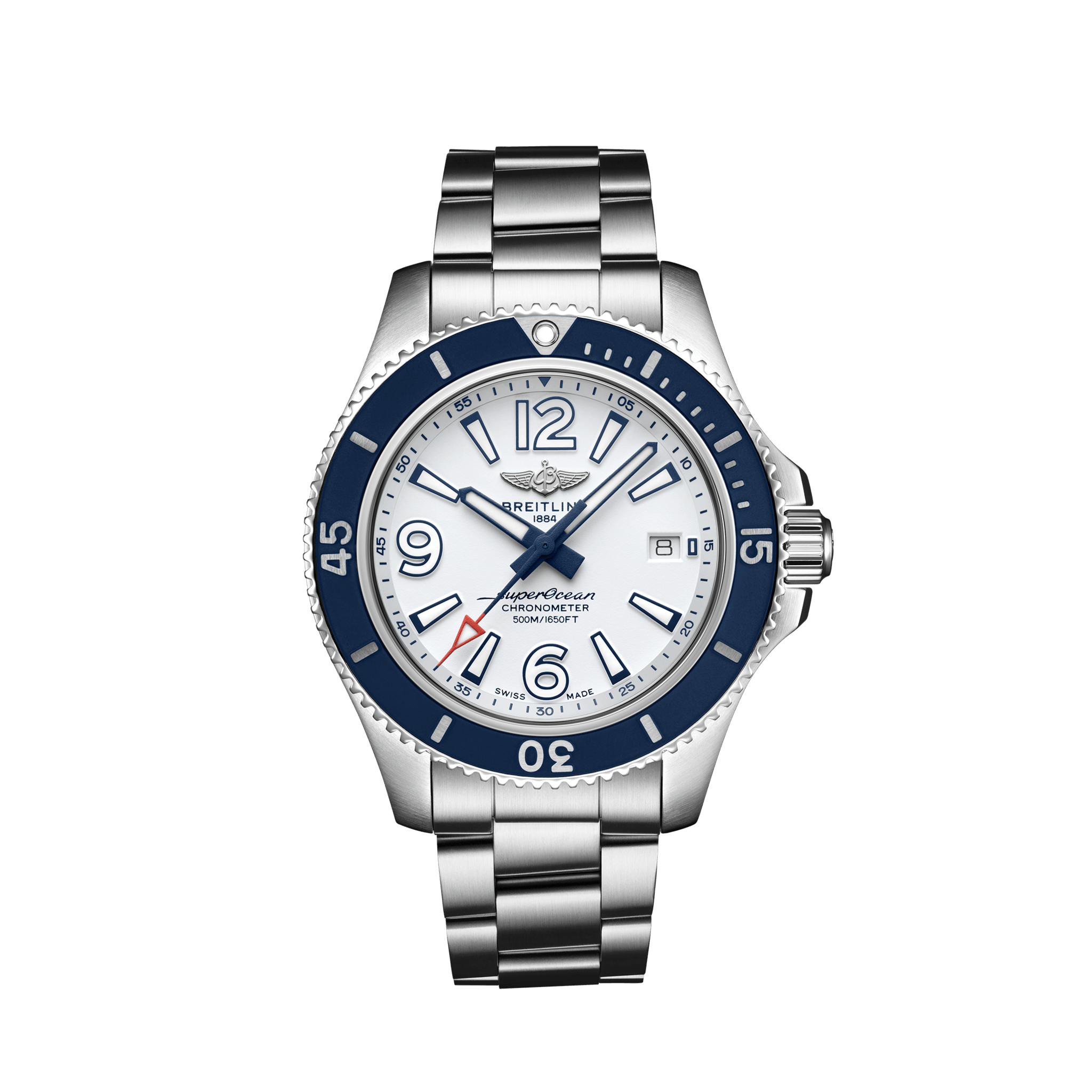 Breitling  Superocean Automatic 42 weiß