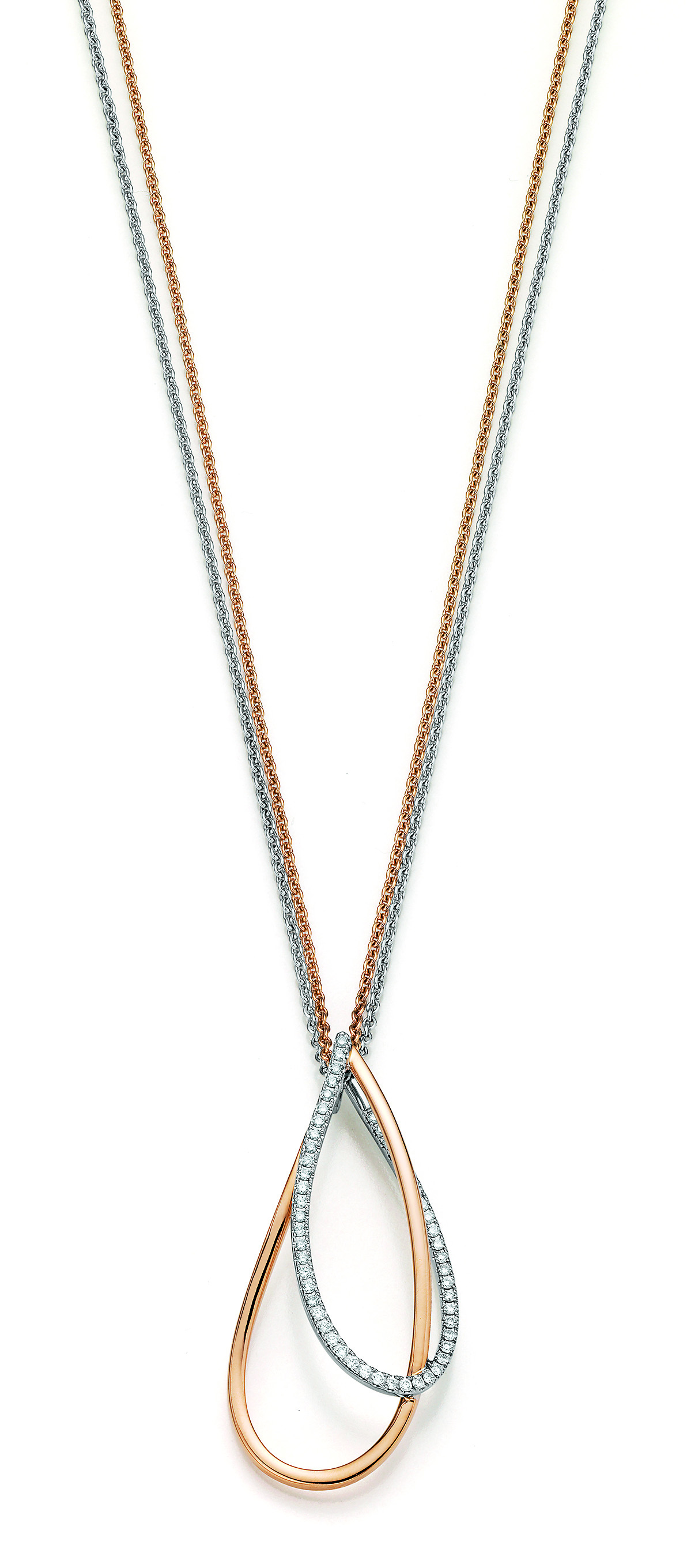 noor Brillantcollier - bicolor
