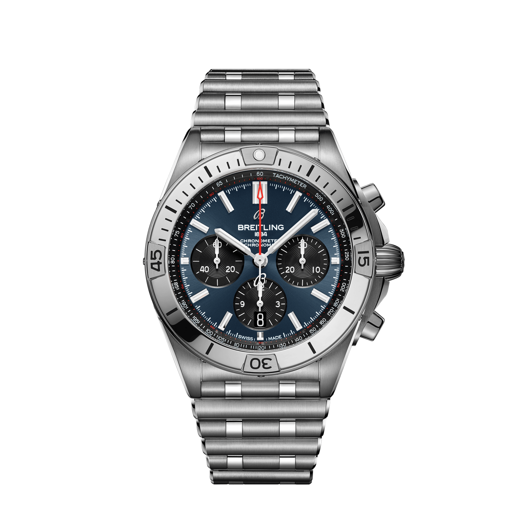 Breitling Chronomat B01 42 Edelstahl - Blau