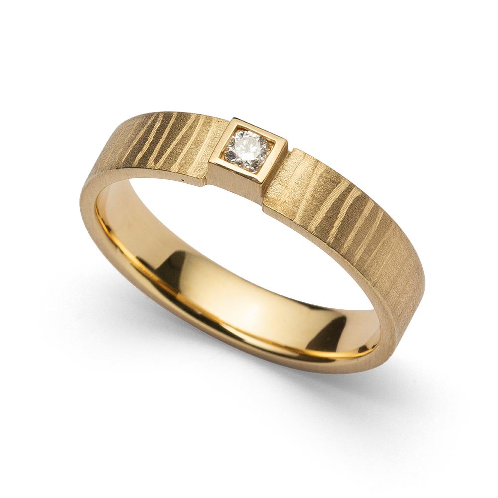 bastian Brillantring 18 Karat Gold