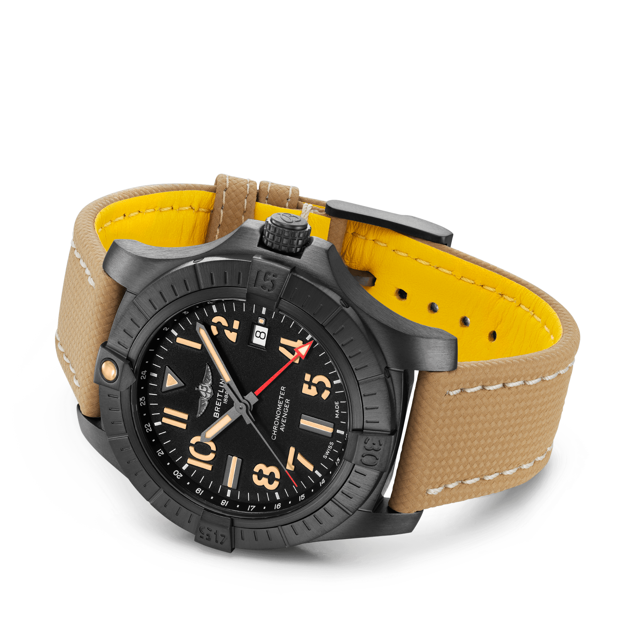 Breitling  Avenger Automatic GMT 45 Night Mission 